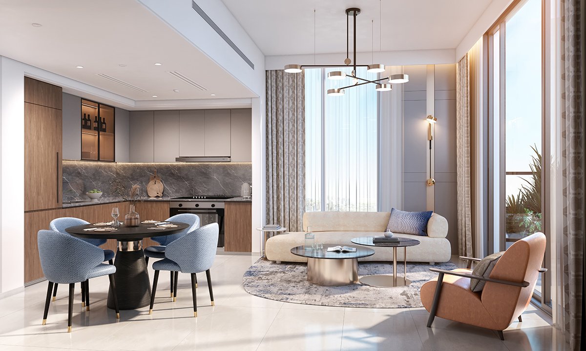 3BR_LIVING01 (1) Milan by Azizi – Dubai | Presented by Global Estates®