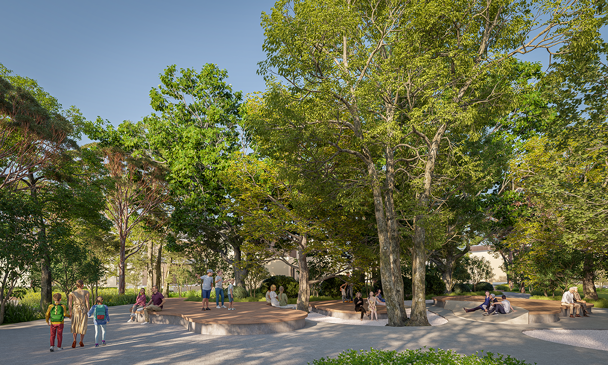 AMAZON PARK_SEATING AREA Elwood by Sobha – Dubai | Presented by Global Estates®