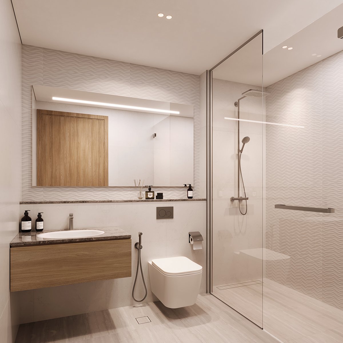 BATHROOM Milan by Azizi – Dubai | Presented by Global Estates®