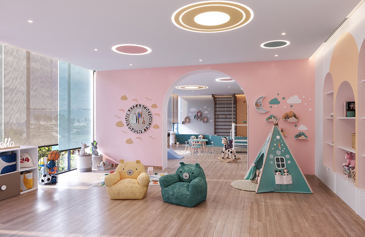 KIDS ROOM_VIEW 4 Milan by Azizi – Dubai | Presented by Global Estates®