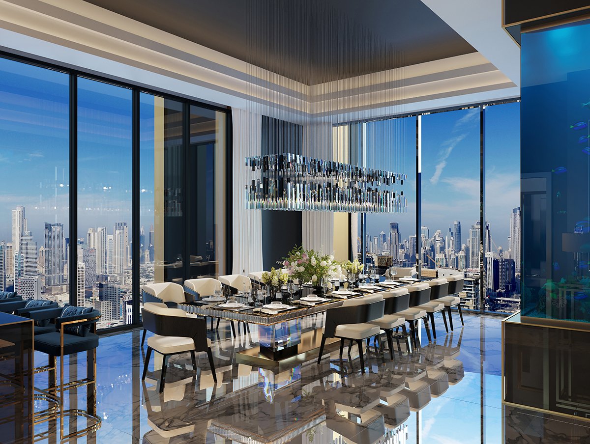 7006_Penthouse_NF Jacob & Co Residences by Binghatii – Dubai | Presented by Global Estates®