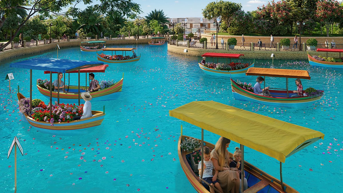 MRender_3_Floating_Flowers Malta Lagoons by Damac – Dubai | Presented by Global Estates®