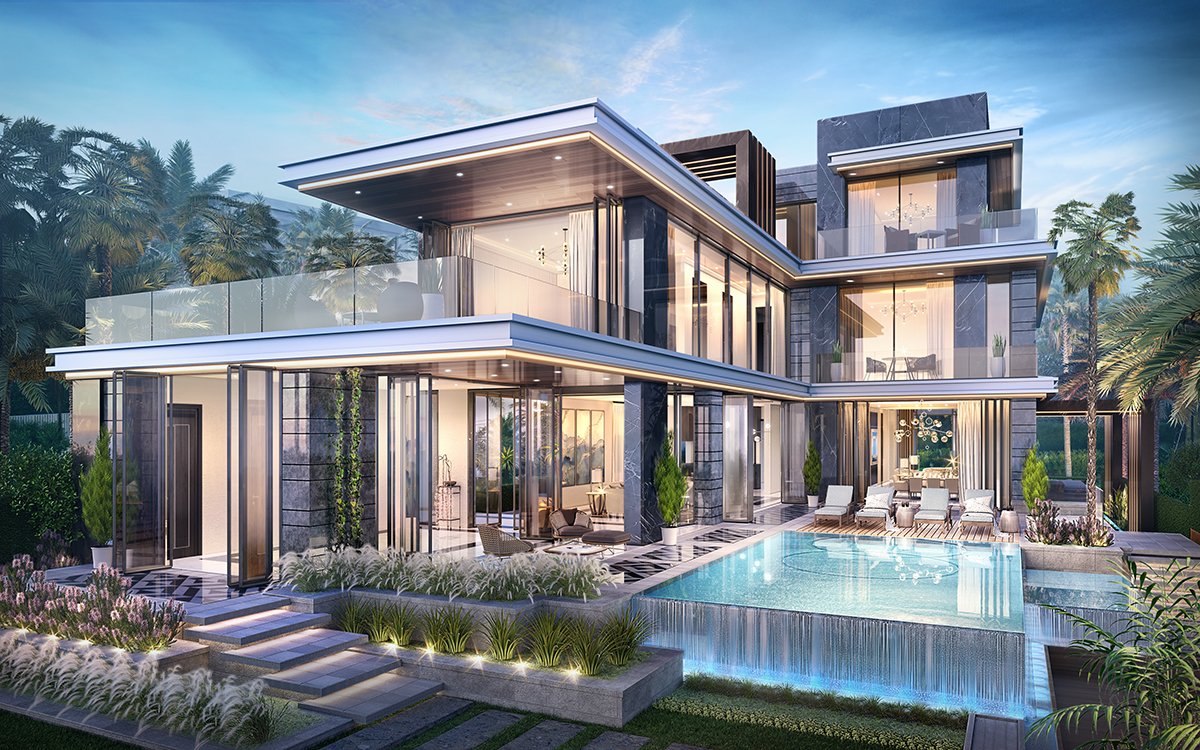 V-75-Venice rear view_20220512 Venice Lagoons by Azizi – Dubai | Presented by Global Estates®