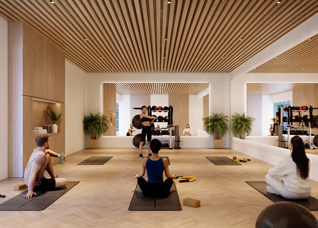 4245_FULTON AND FIFTH_YOGA_AI_03 Fulton & Fifth Park Side – London | Presented by Global Estates®