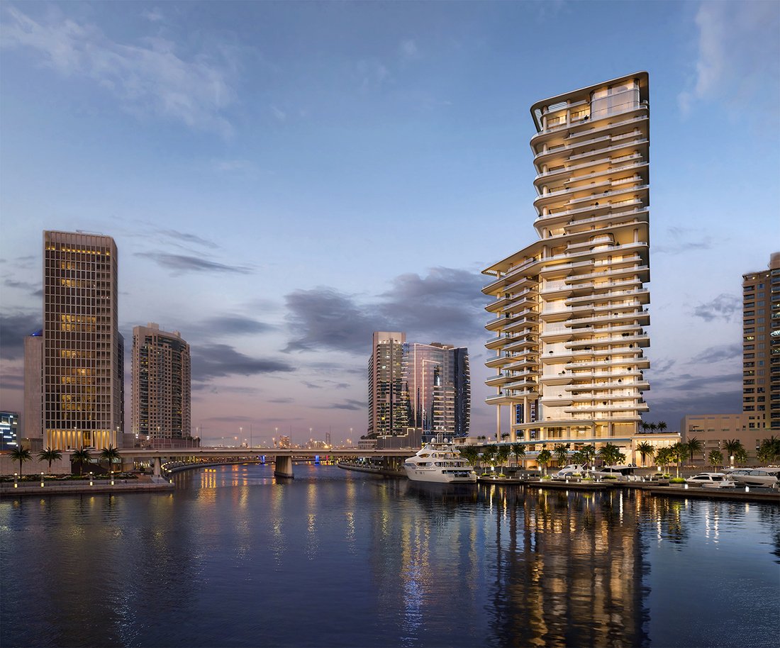 VELA by OMNIYAT Managed by Dorchester Collection Exterior Vela, Marasi Bay – Dubai | Presented by Global Estates®