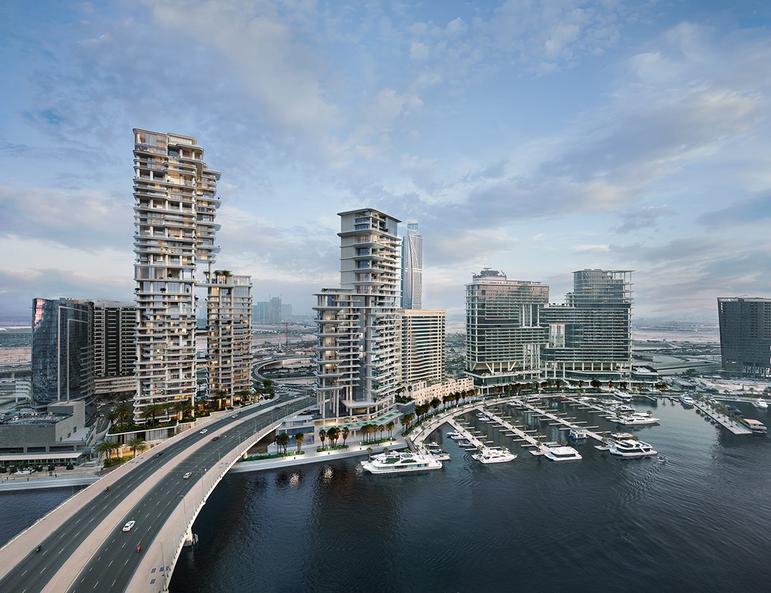 Vela_VelaViento_Exterior_AerialMarina Vela, Marasi Bay – Dubai | Presented by Global Estates®